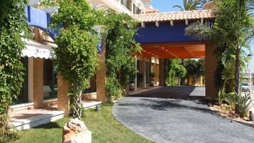 Fassade der Unterkunft