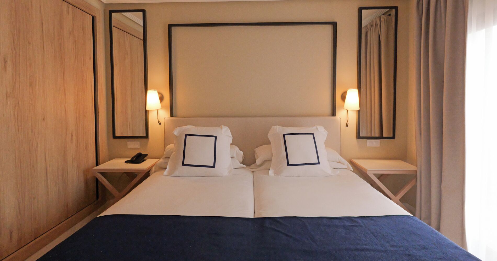 Down duvets, memory-foam beds, minibar, in-room safe