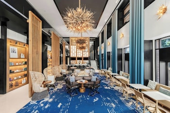 Hotel entrance and lobby at Hotel Republic San Diego, Autograph Collection