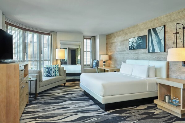 Executive Suite, 1 Double Bed, Corner