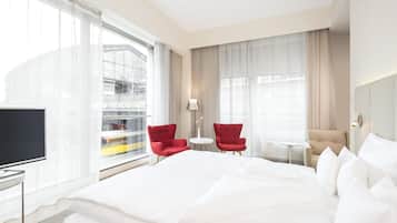 1 habitación, ropa de cama hipoalergénica y colchones con pillow-top