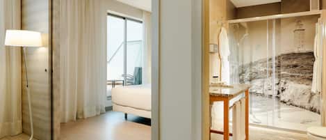 Junior Suite, Terrace | Minibar, in-room safe, individually furnished, desk
