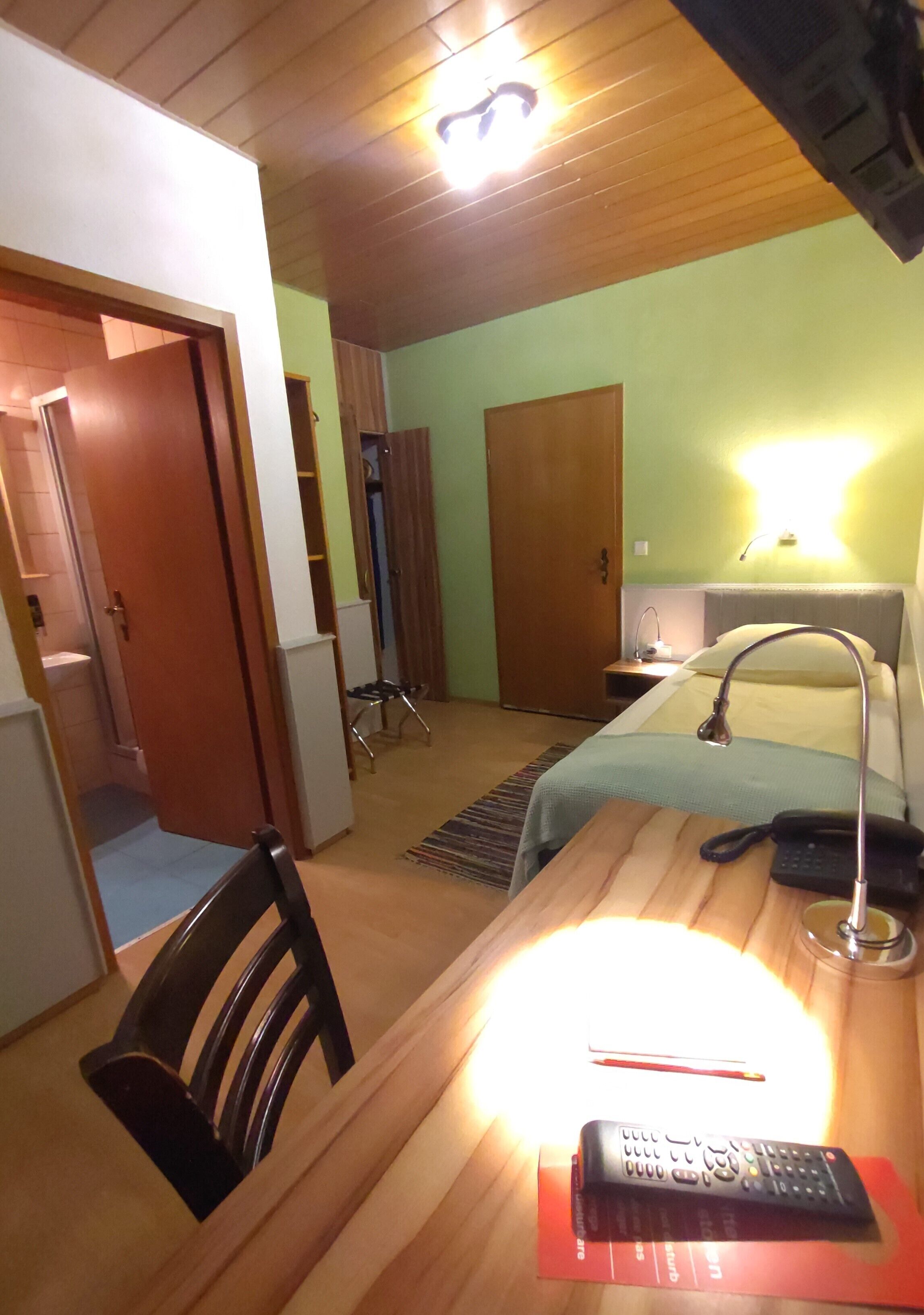 Basic Single Room, 1 Twin Bed, Private Bathroom | Premium bedding, Select Comfort beds, individually decorated, desk