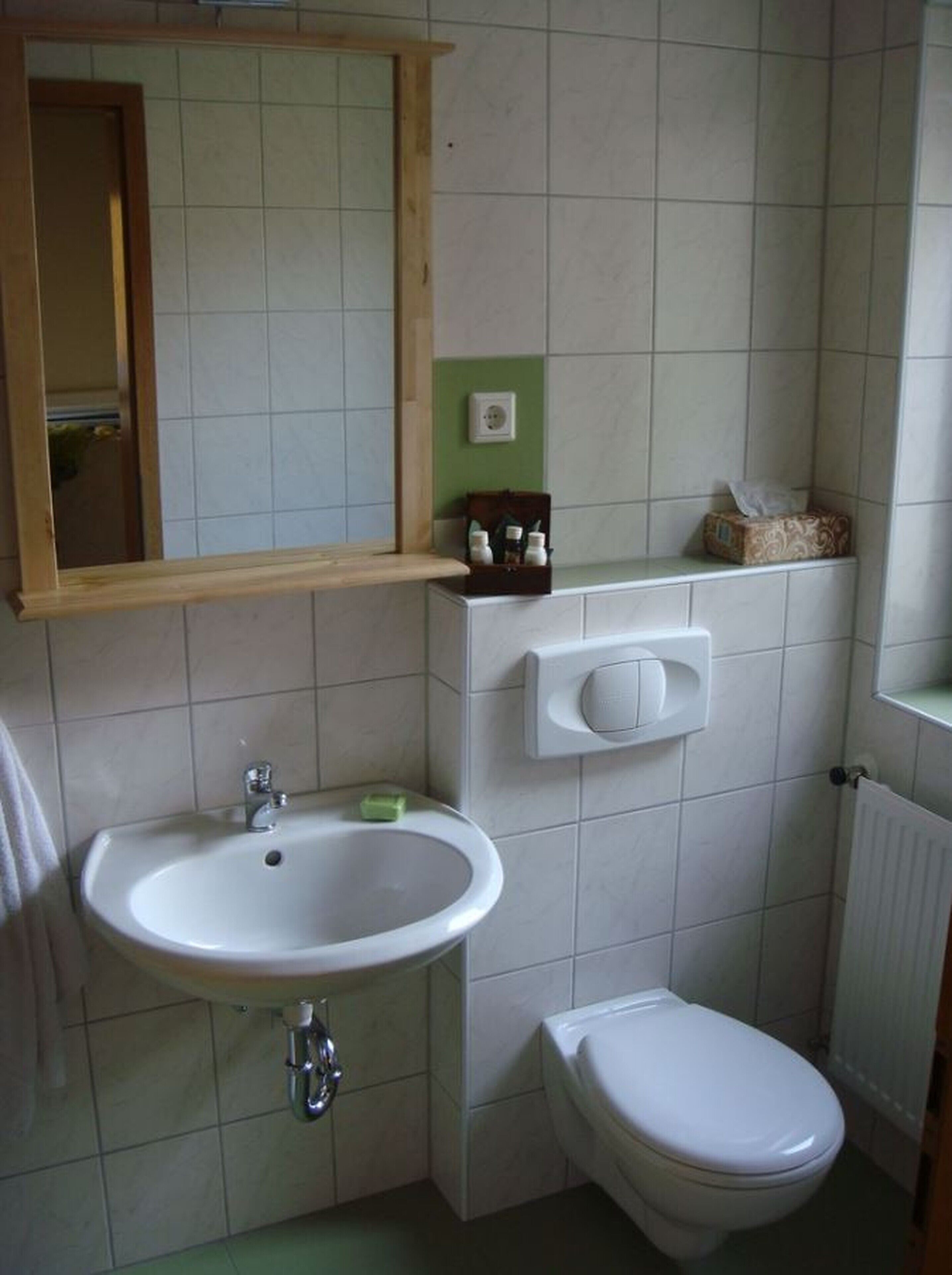 basic triple room, 3 single beds, private bathroom | bathroom | shower, free toiletries, hair dryer, towels