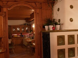 Daily buffet breakfast (EUR 9 per person)