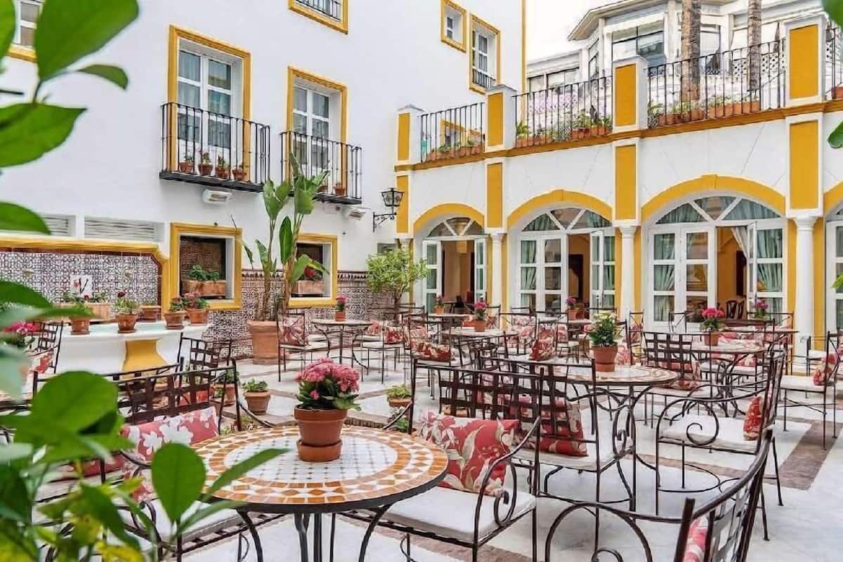 Outdoor dining | Breakfast, lunch, dinner served; Spanish cuisine