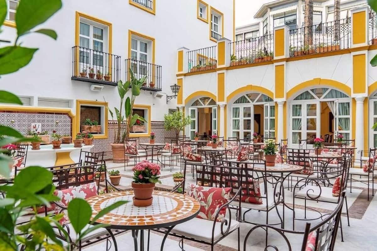 Outdoor dining | Breakfast, lunch, dinner served; Spanish cuisine