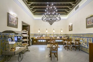 Daily buffet breakfast (EUR 22 per person)
