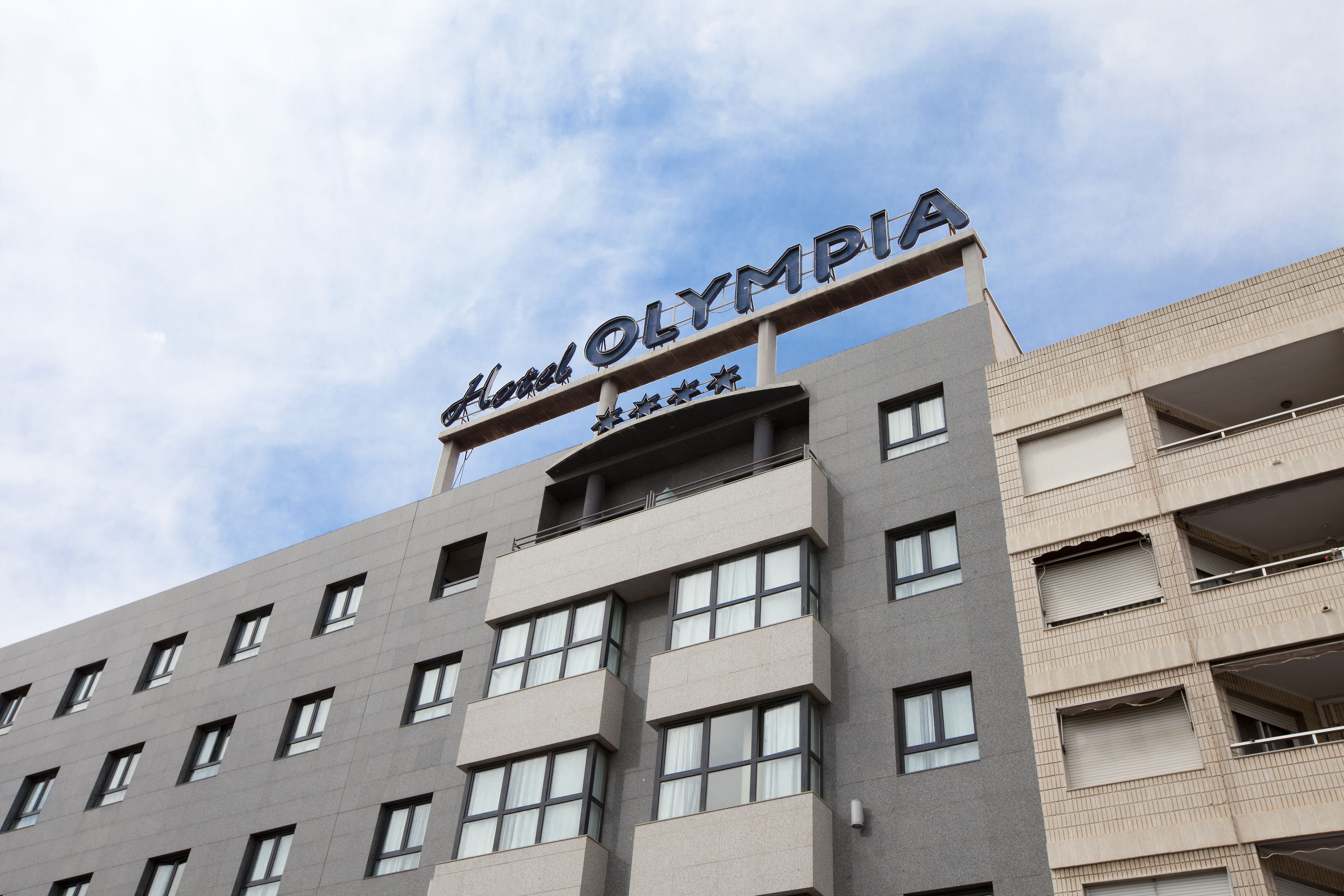 Voorkant van accommodatie