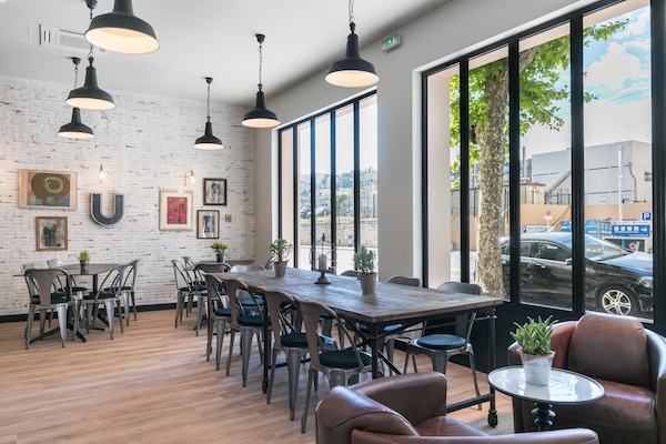 Zona de estar del vestíbulo