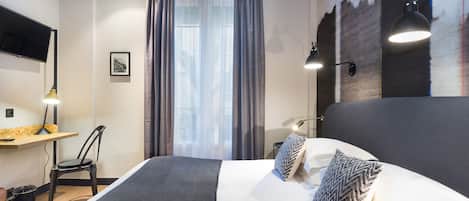 In-room safe, blackout drapes, soundproofing, free WiFi