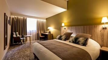 Minibar, in-room safe, desk, blackout drapes