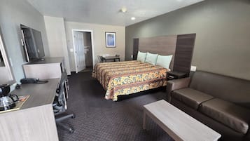 Standard Room, 1 King Bed | Desk, iron/ironing board, free WiFi, bed sheets