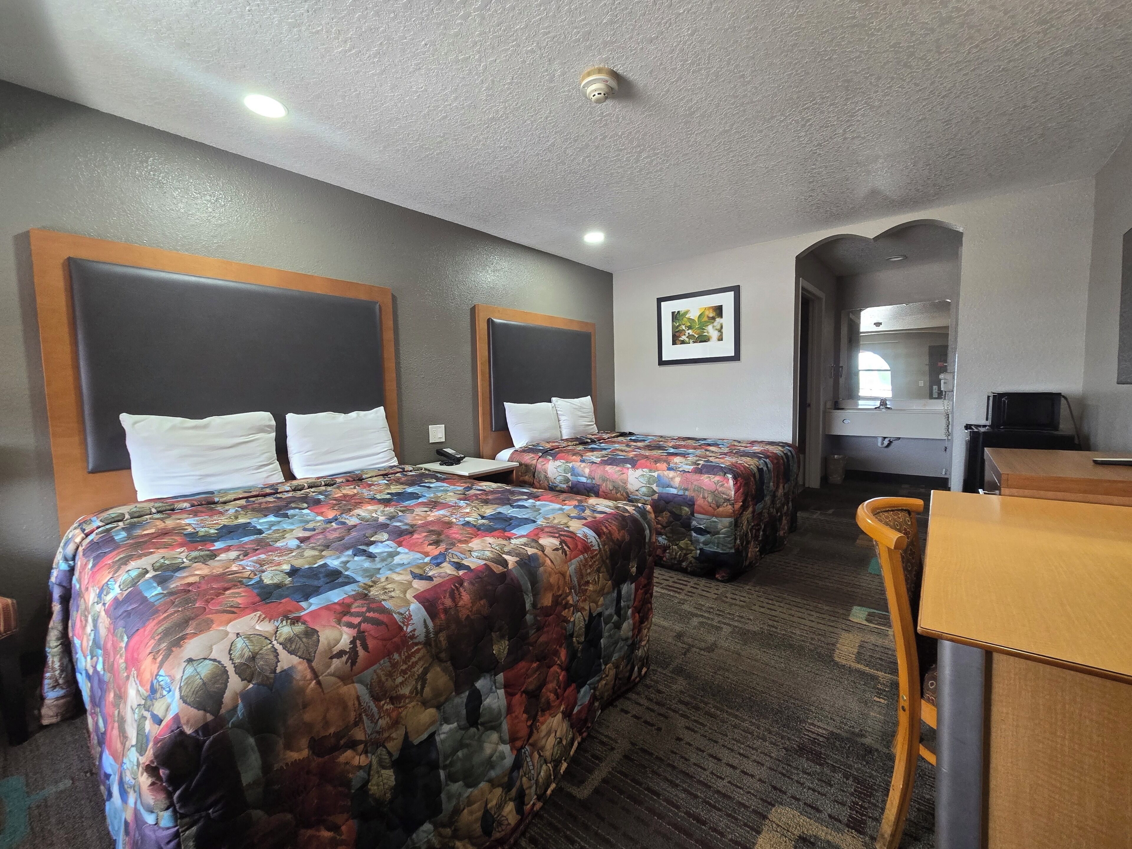 Desk, iron/ironing board, free WiFi, bed sheets