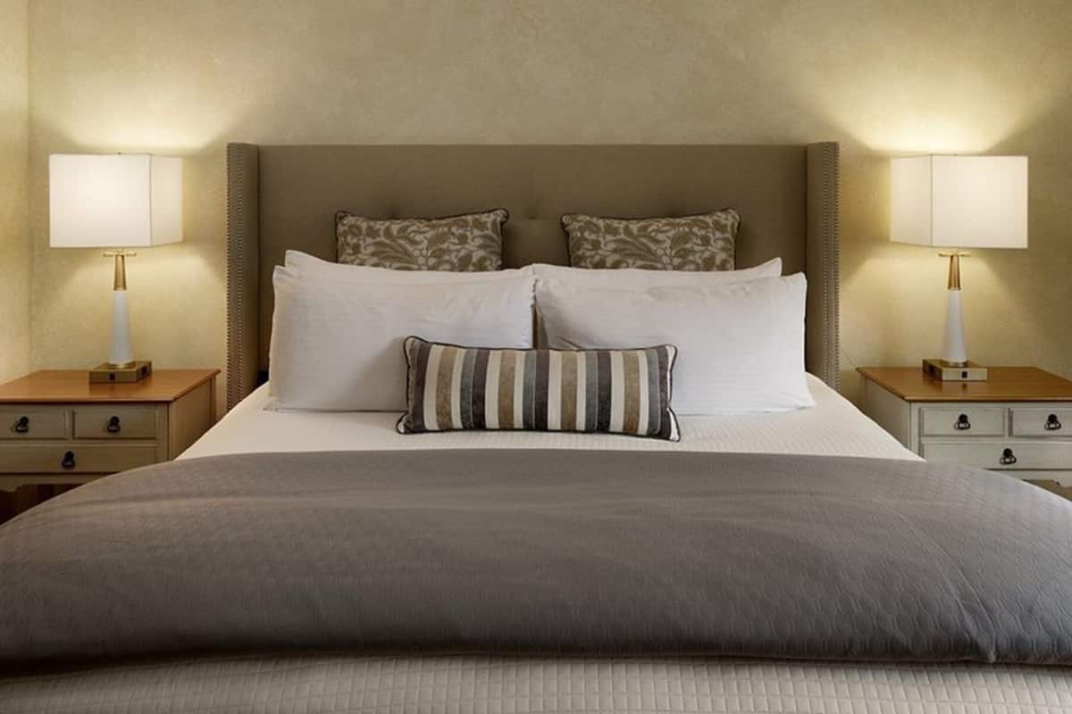 Premium bedding, pillow-top beds, iron/ironing board, free WiFi