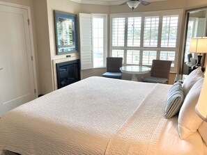 Deluxe Room, 1 King Bed | View from room