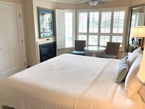 Deluxe Room, 1 King Bed | View from room