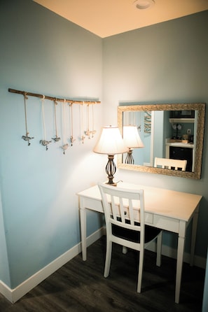 Single Room, 1 King Bed, Ocean View | Hypo-allergenic bedding, desk, laptop workspace, iron/ironing board