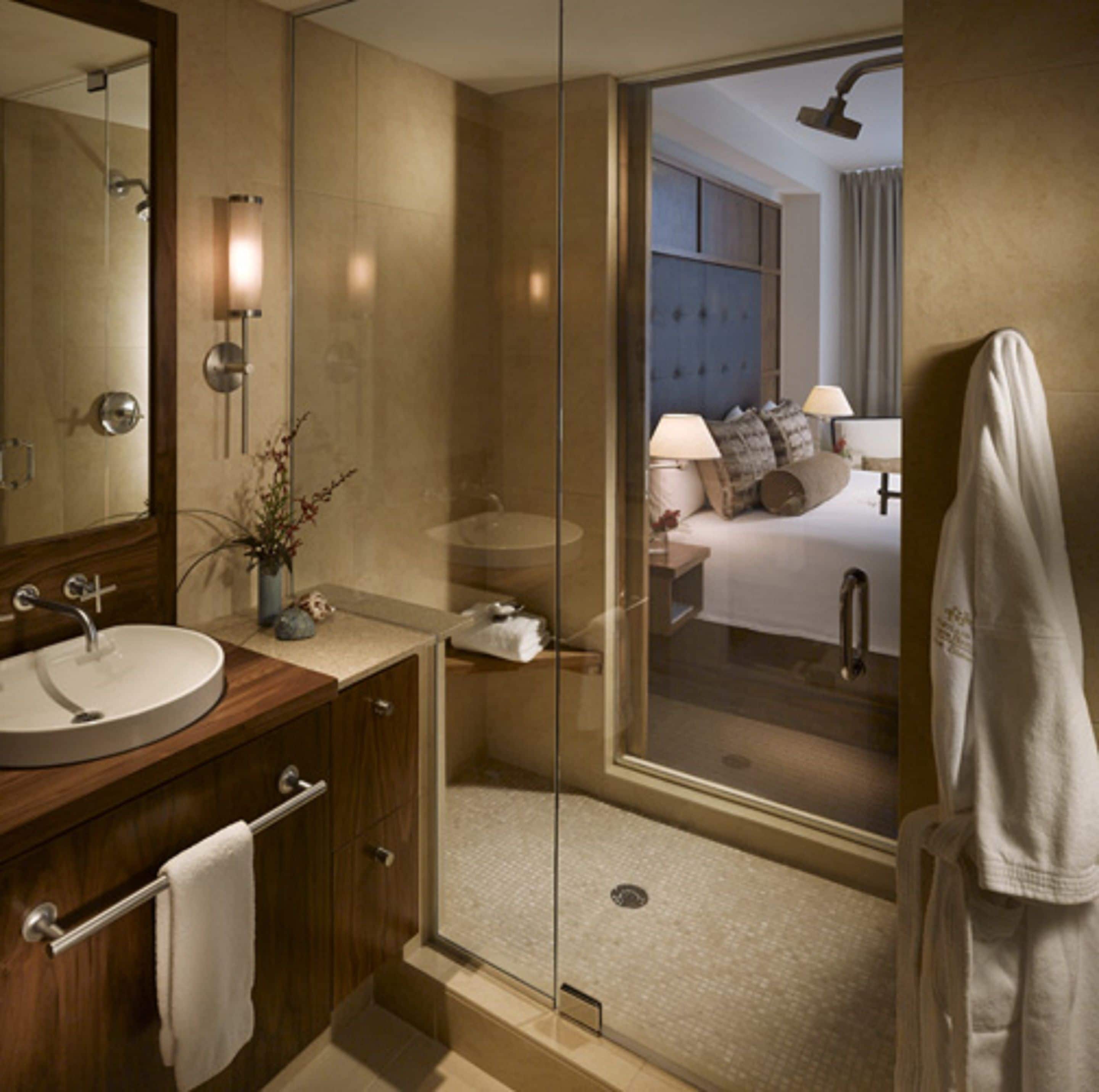 free toiletries, hair dryer, slippers, towels