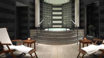Sauna, steam room, Turkish bath, body treatments, hydrotherapy