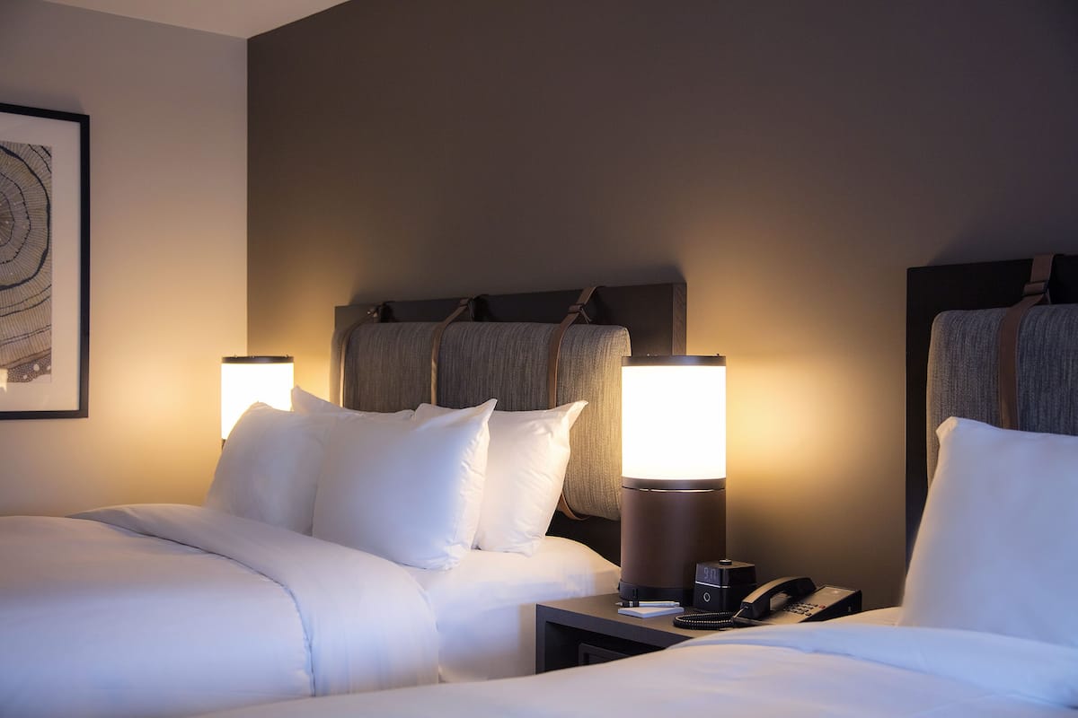 Chambre Standard, 2 grands lits | Literie hypoallergénique, coffres-forts dans les chambres