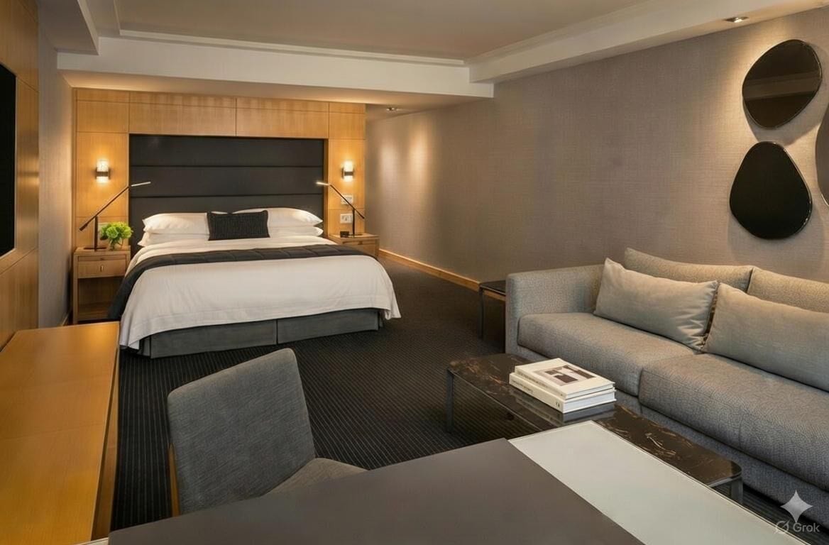 Premier Luxury King Room | Frette Italian sheets, premium bedding, down comforters, in-room safe