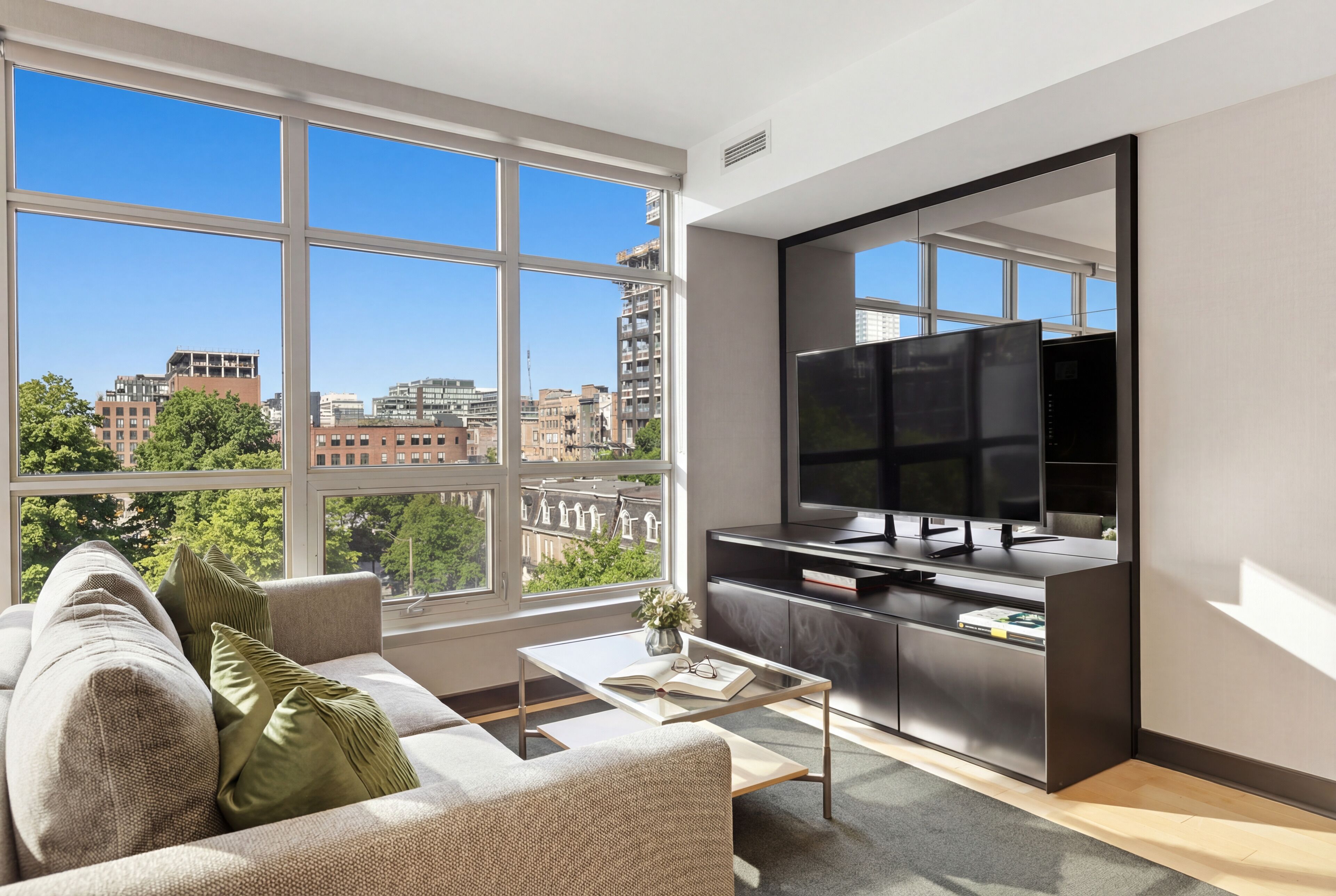 套房, 1 間臥室 (Residences) | 義大利 Frette 床單、高級寢具、羽絨被、客房內保險箱