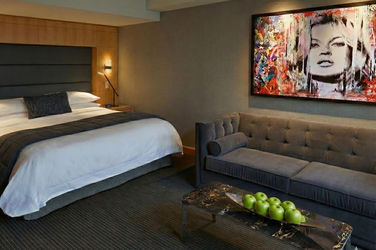 Luxury King Room | Frette Italian sheets, premium bedding, down comforters, in-room safe