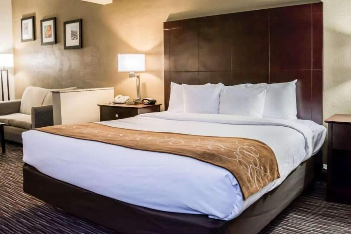 Premium bedding, in-room safe, desk, blackout drapes