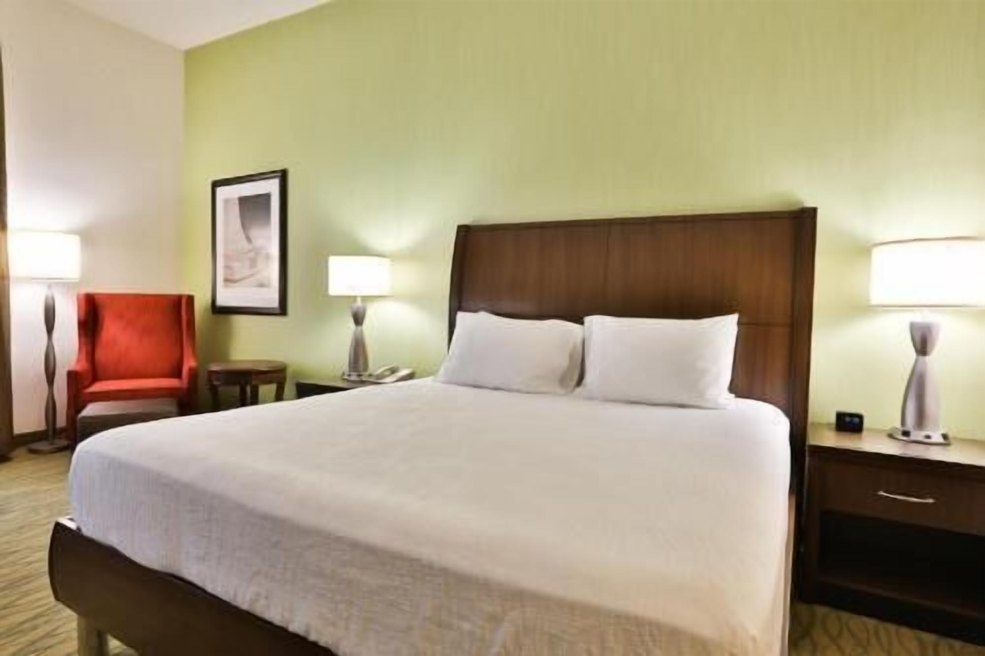 Hypo-allergenic bedding, blackout curtains, iron/ironing board