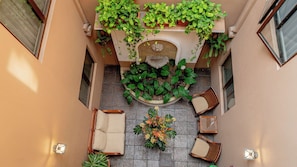 Vue depuis l’hébergement