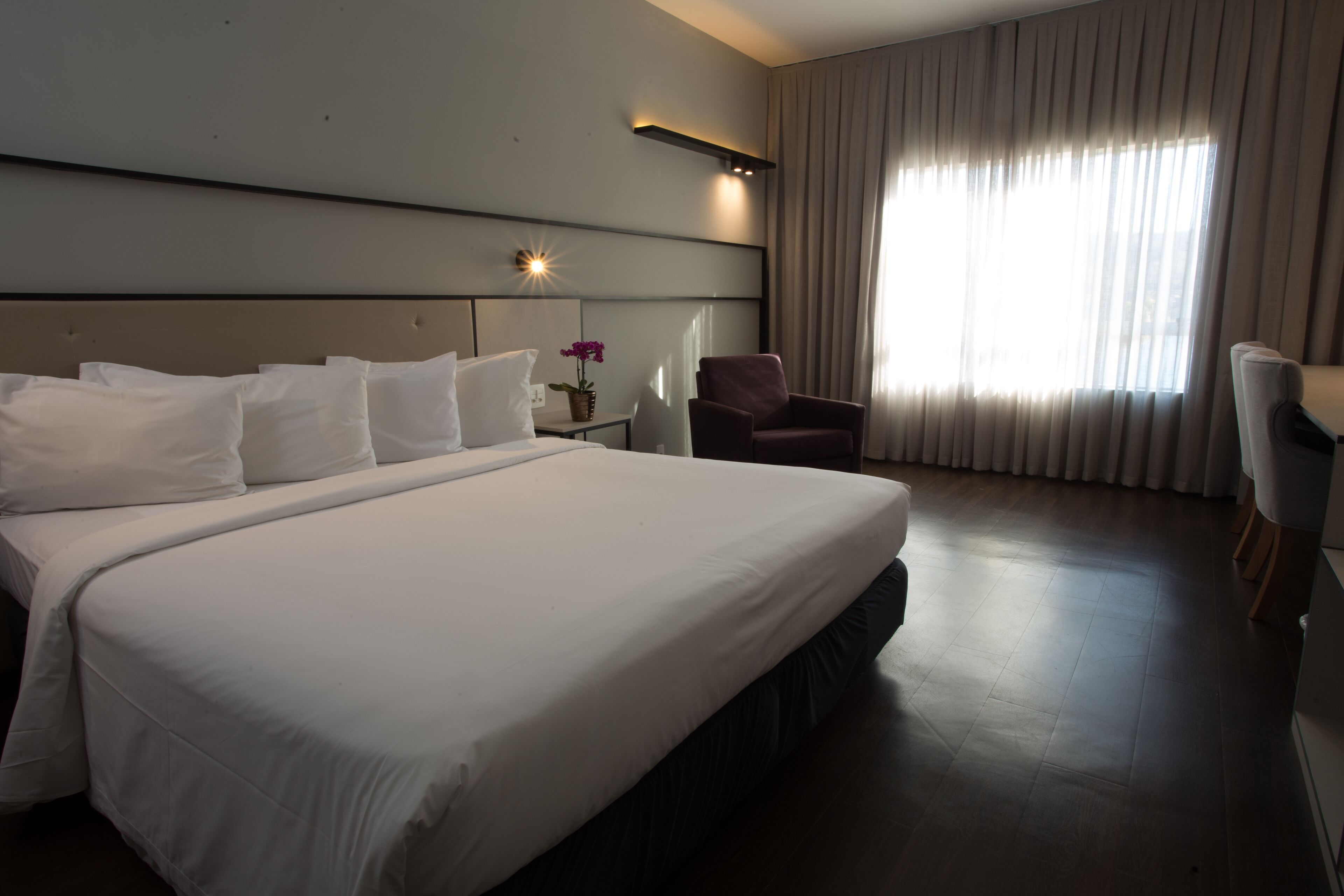 super luxury double bed | minibar, in-room safe, desk, laptop workspace