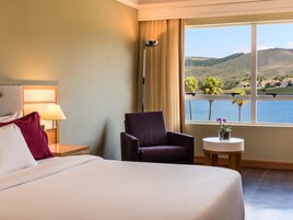 Minibar, caja de seguridad en la habitación y escritorio 