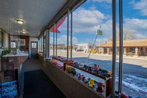Interior entrance