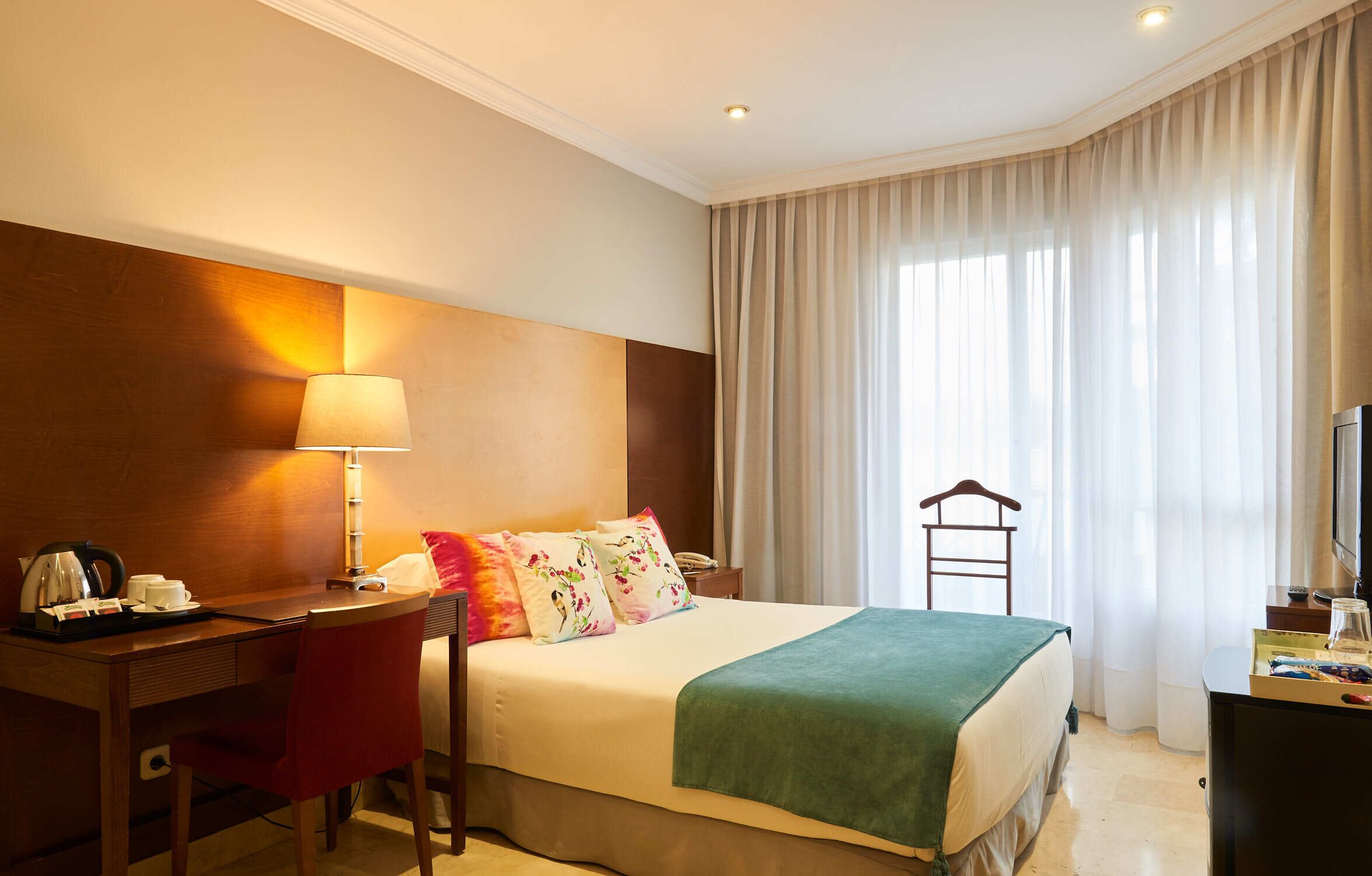 Minibar, in-room safe, desk, blackout curtains