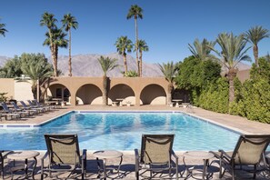 2 outdoor pools, a heated pool, free pool cabanas, pool loungers - Borrego Springs Resort & Spa (Borrego Springs)