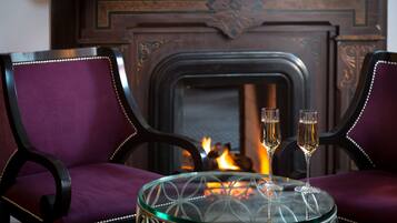 Sala de estar en el lobby