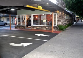 Entrada de la propiedad