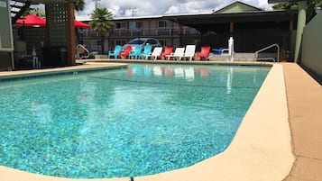 Seasonal outdoor pool
