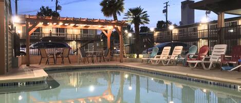 Seasonal outdoor pool