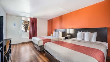 Iron/ironing board, free WiFi, bed sheets, alarm clocks