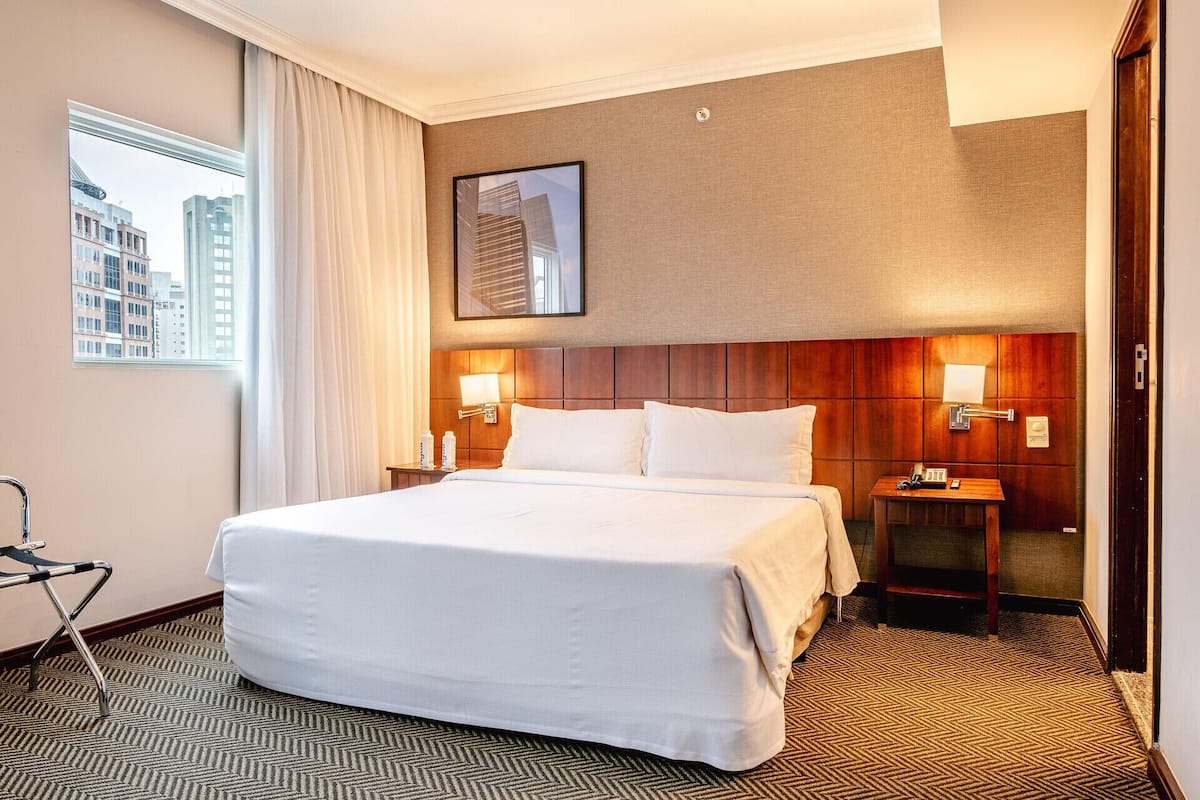 Minibar, in-room safe, desk, blackout curtains