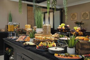 Buffet déjeuner (225 ZAR par personne)
