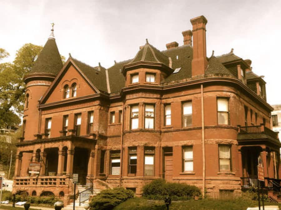 Voorkant van accommodatie