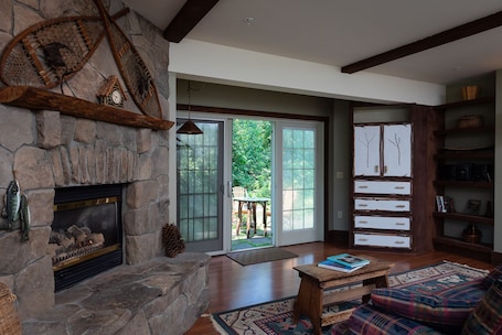 Luxury Room, 1 King Bed, Patio (ADIRONDACK) | 1 bedroom, free WiFi, bed sheets, alarm clocks