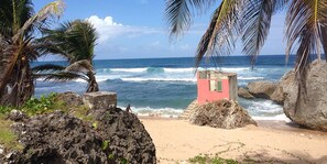 Beach nearby, beach towels