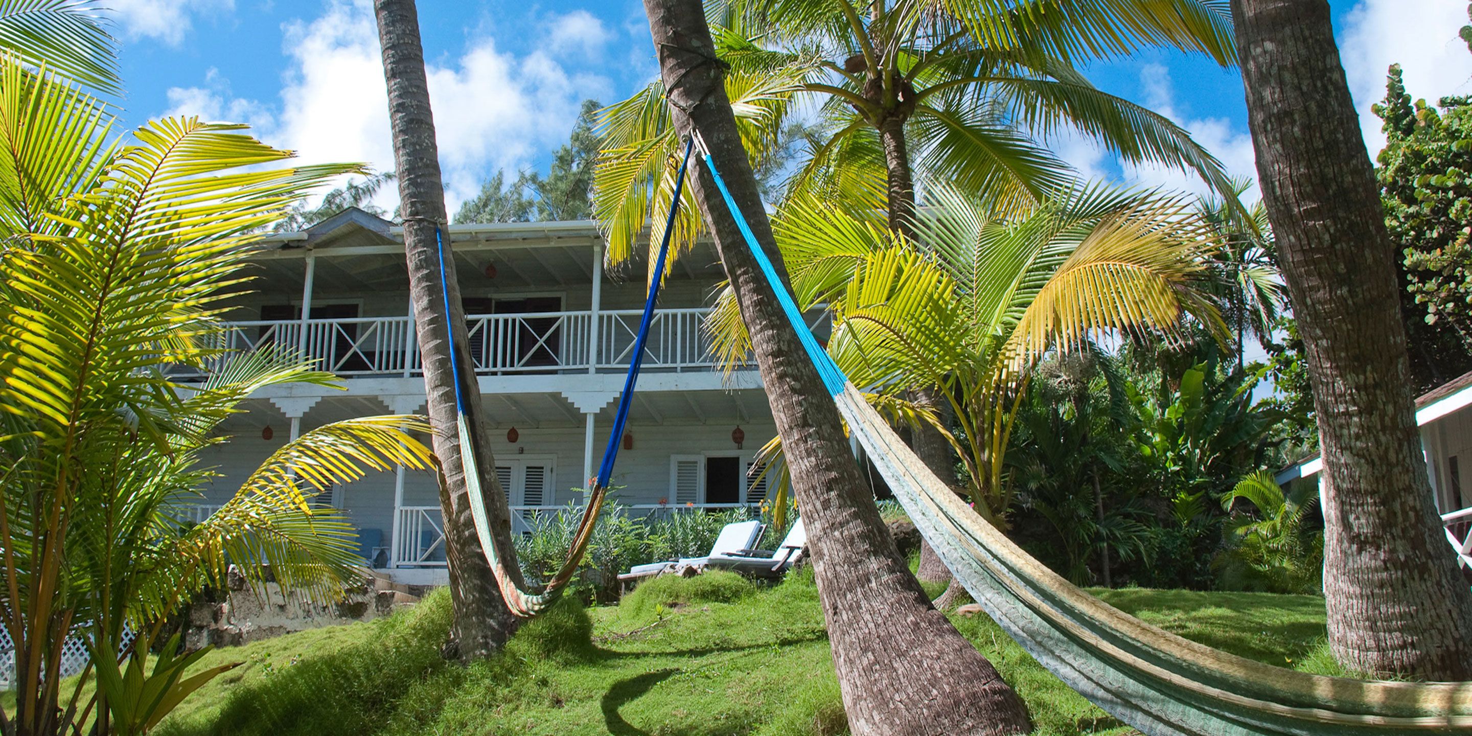 Majoituspaikan julkisivu