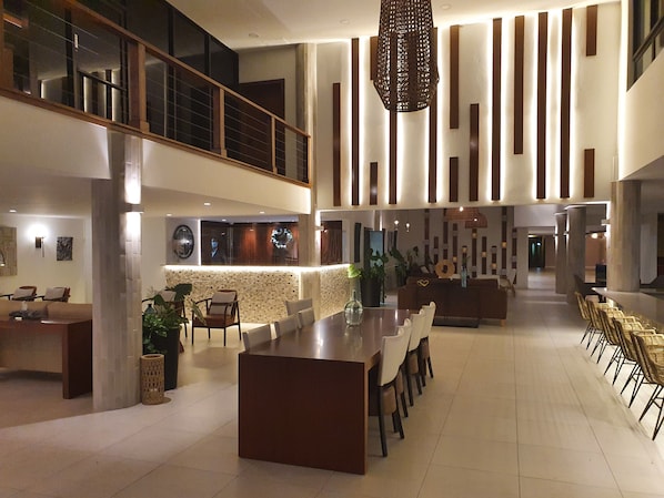 Lobby sitting area