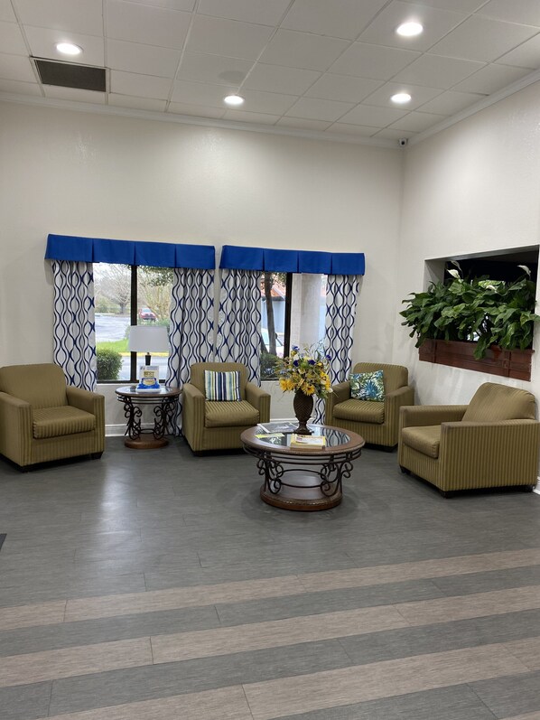 Lobby sitting area