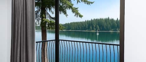 Standardzimmer, 2 Queen-Betten | Blick vom Balkon